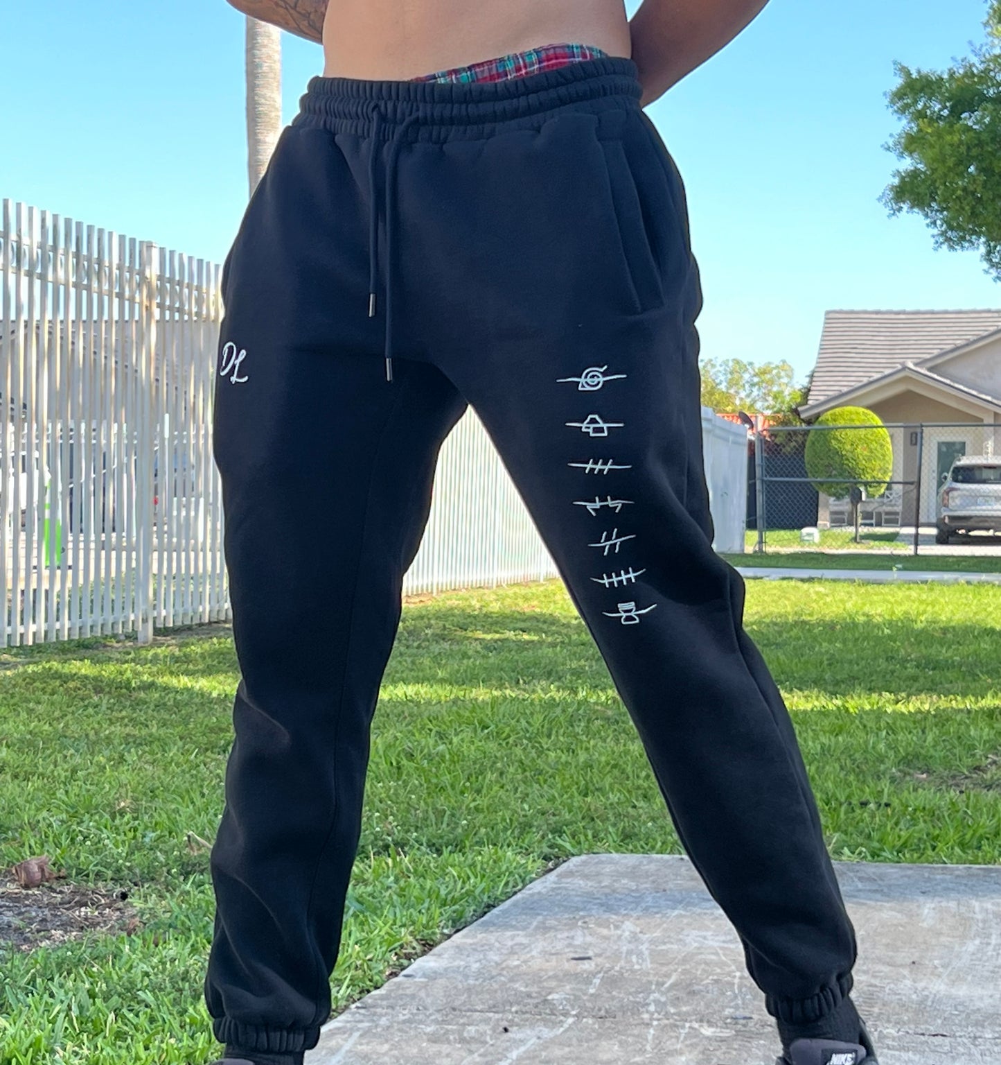 "Shinobi" Streetwear Fleeced Joggers