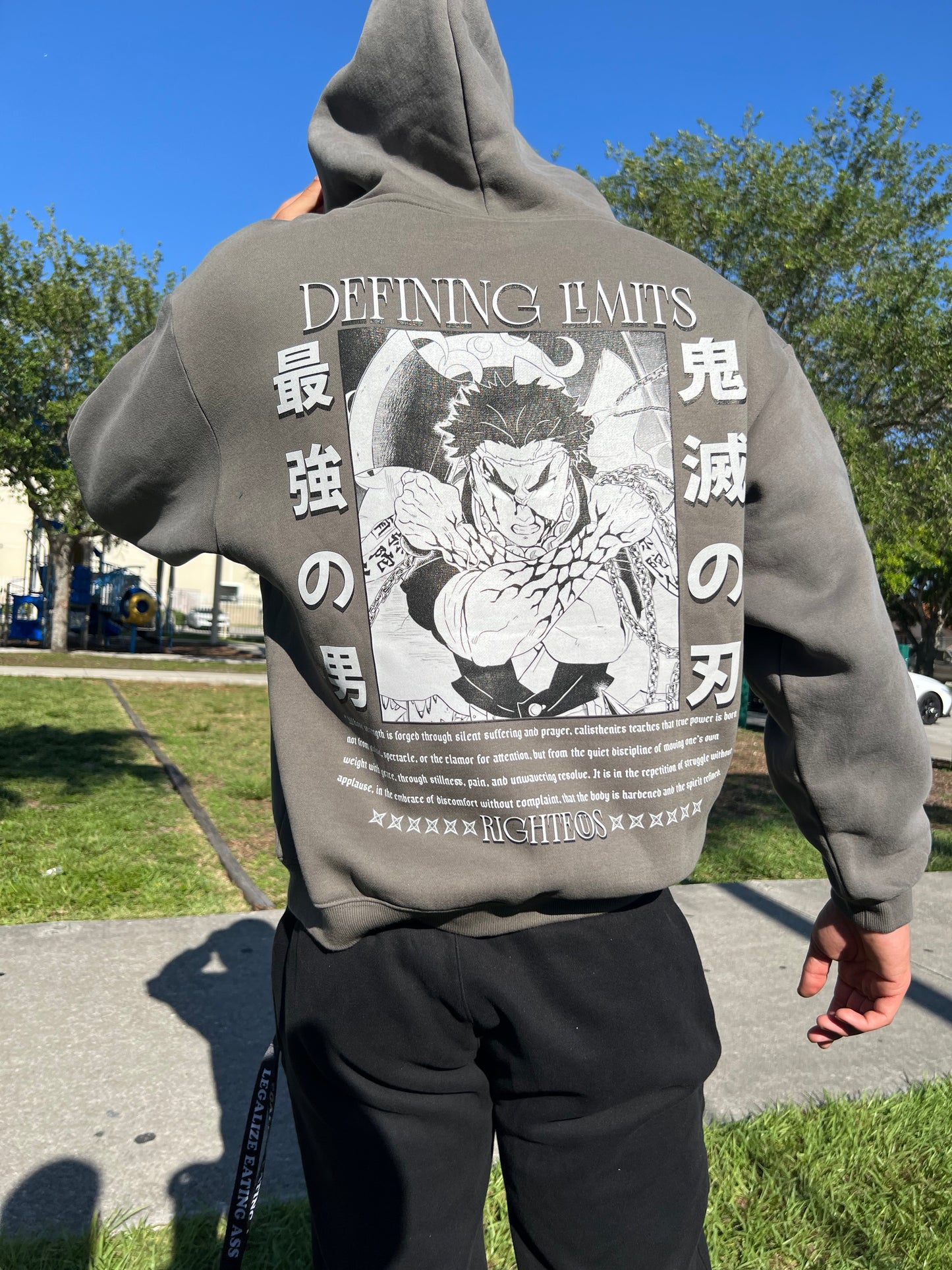 "Strongest" Oversize Fleeced Hoodie