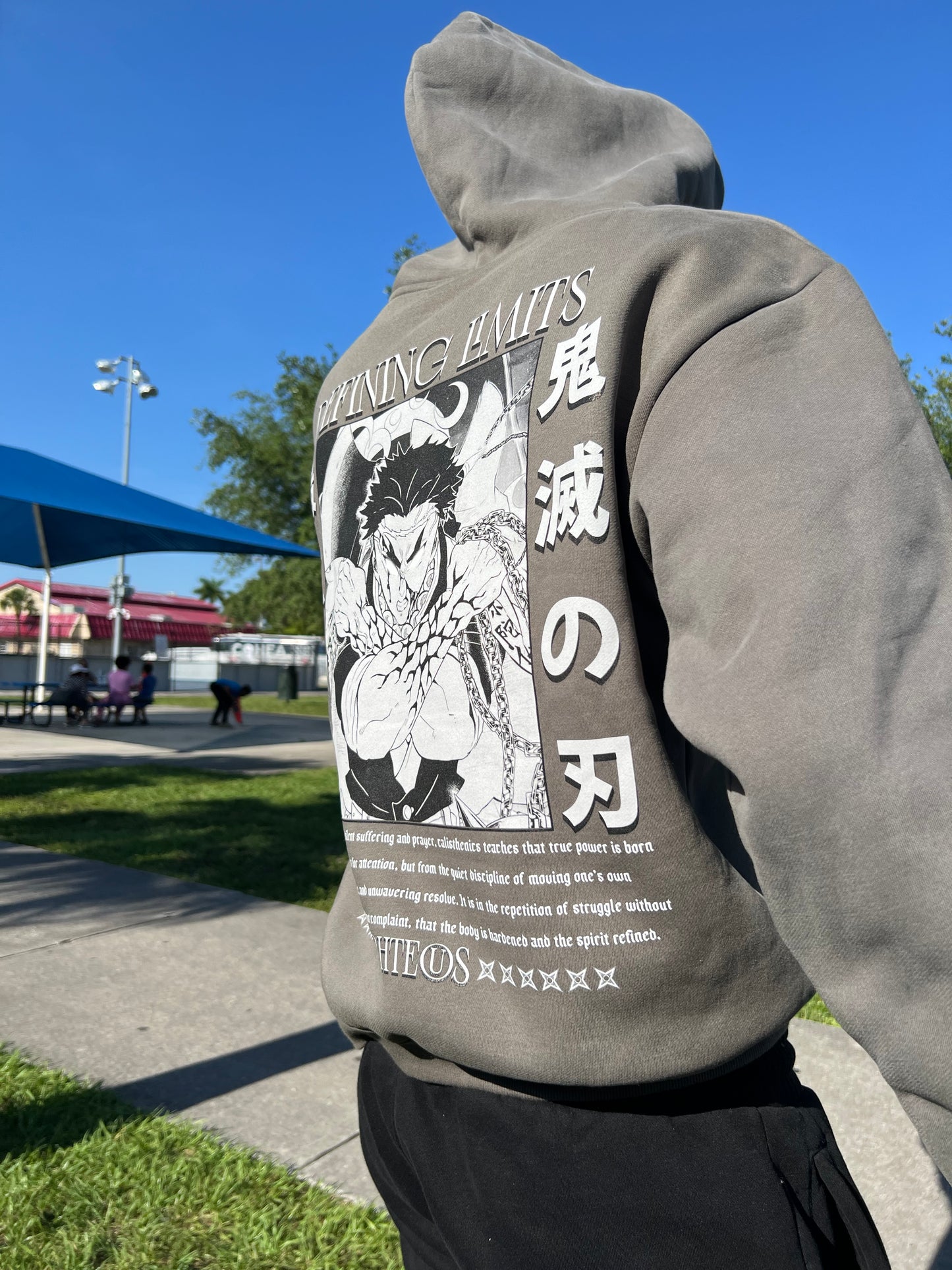 "Strongest" Oversize Fleeced Hoodie