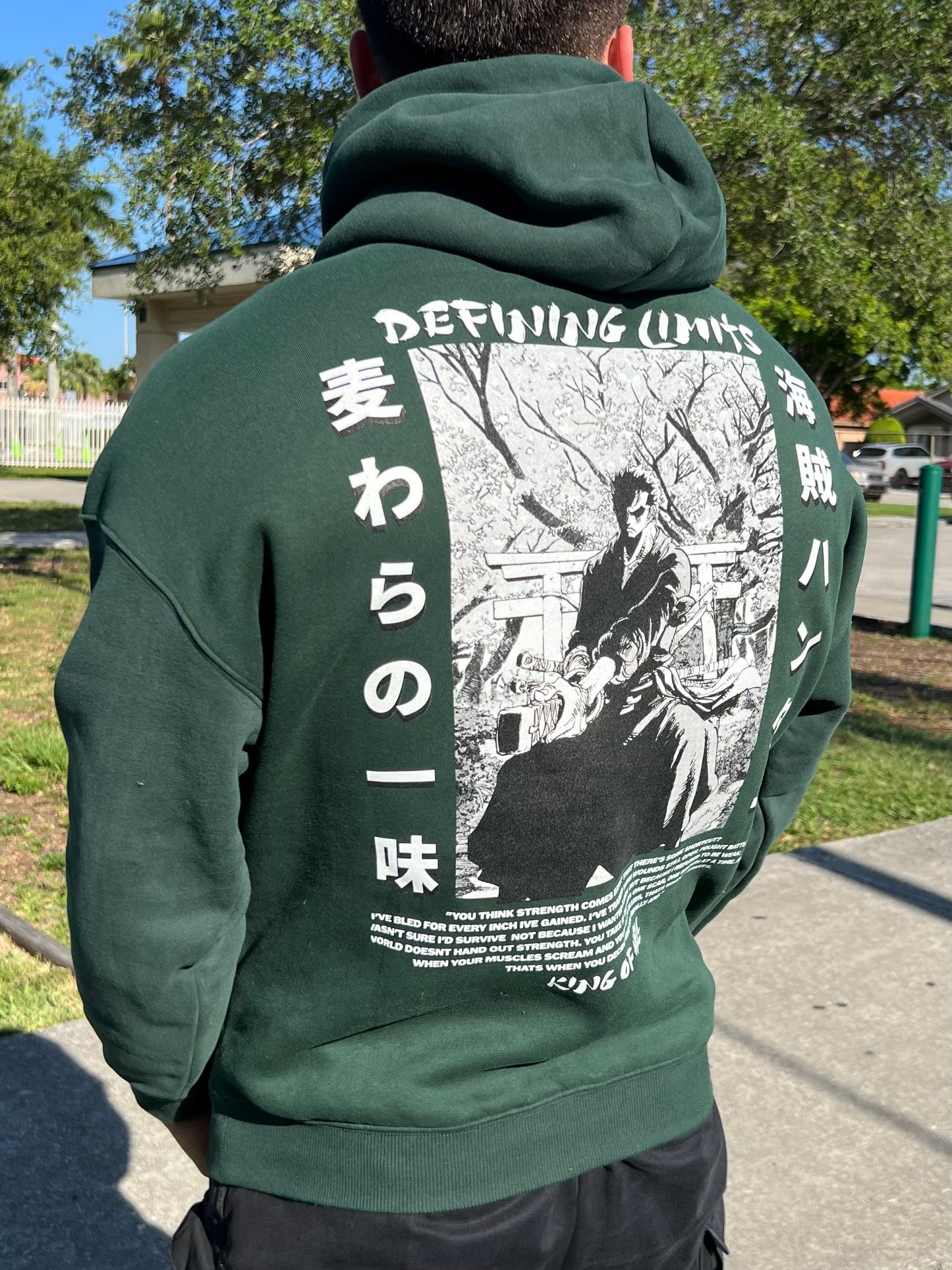 "Pirate Hunter" Oversize Fleeced Hoodie