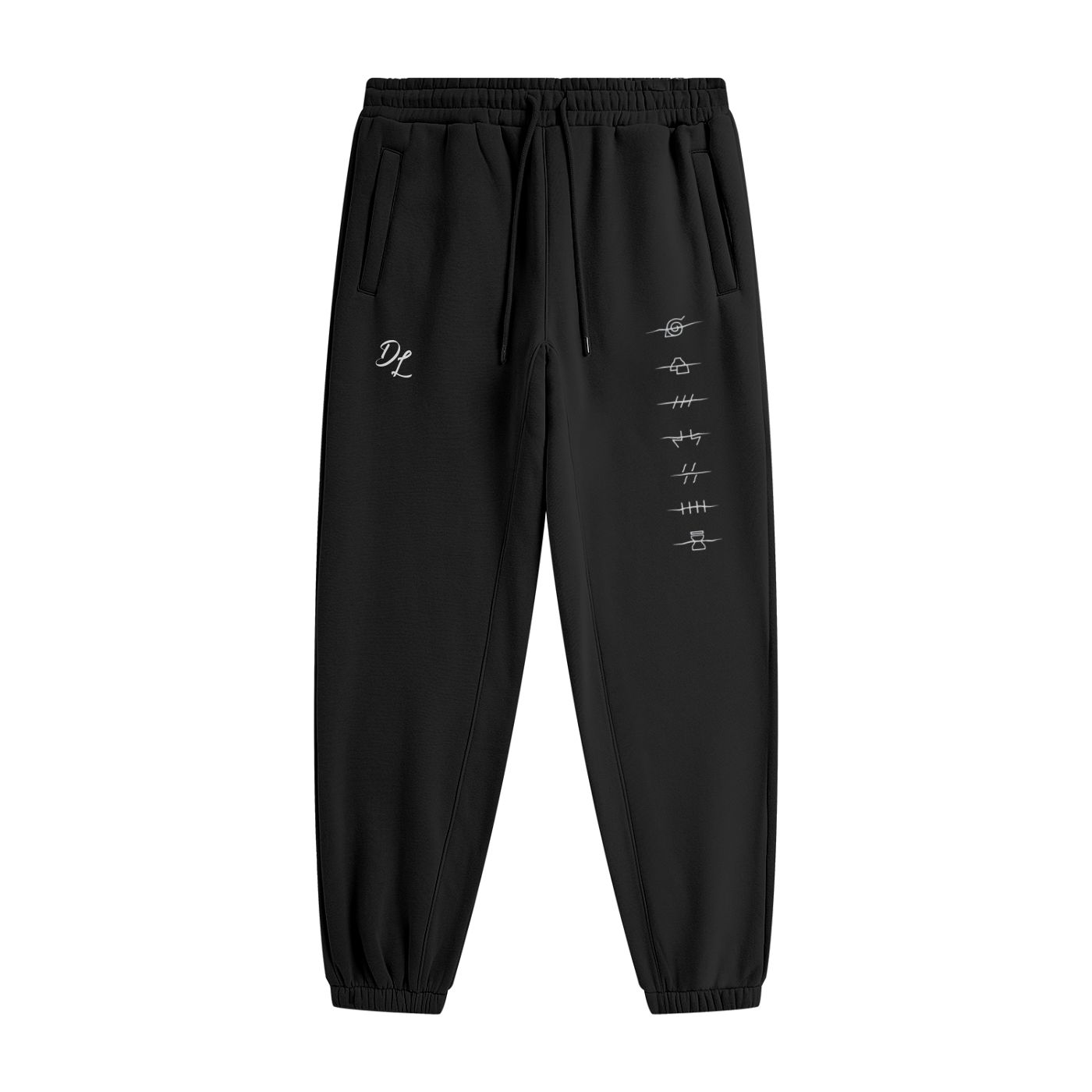 "Shinobi" Streetwear Fleeced Joggers