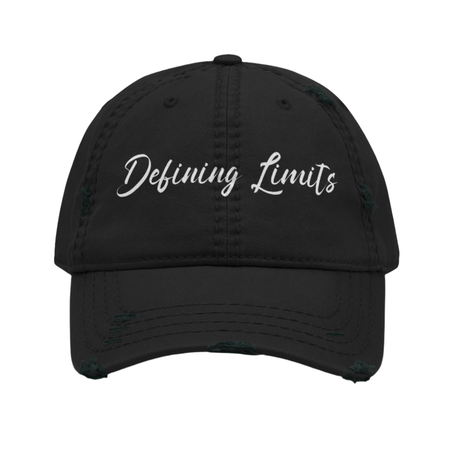 "Logo" Distressed Cap