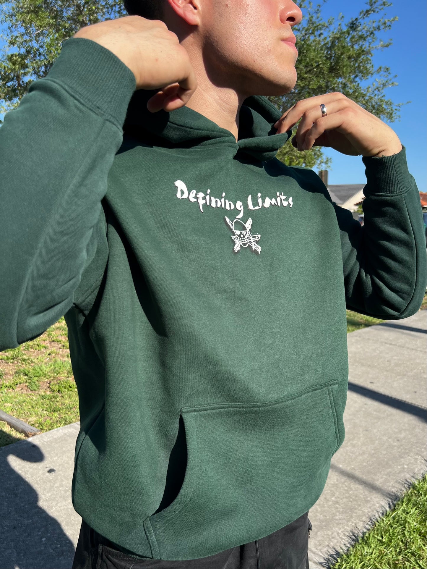 "Pirate Hunter" Oversize Fleeced Hoodie