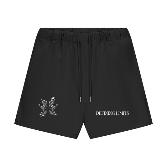 "Upper One" Streetwear Fleeced Shorts